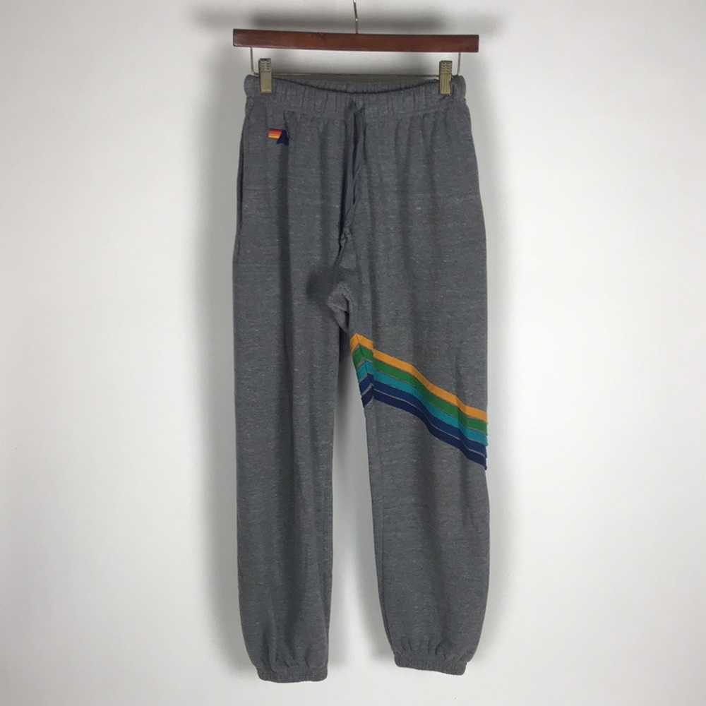 Aviator Nation Chevron 5 Stripe Sweatpants women’s Size small